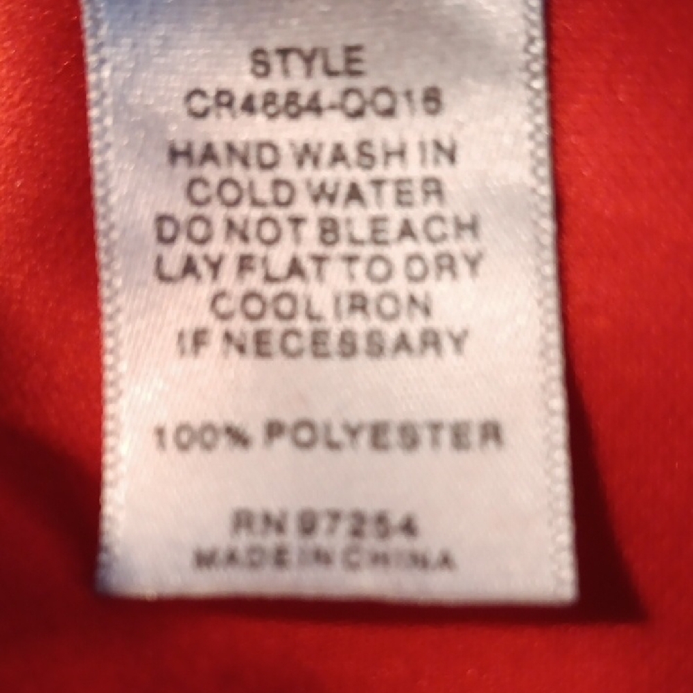 One Clothing Vibrant Red Halter Romper, Sz. Lg - Picture 7 of 7